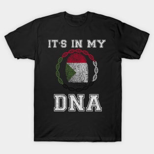 Sudan  It's In My DNA - Gift for Sudanese 2 From Sudan T-Shirt